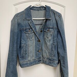 American Eagle Outfitters Classic Blue Jean Jacket